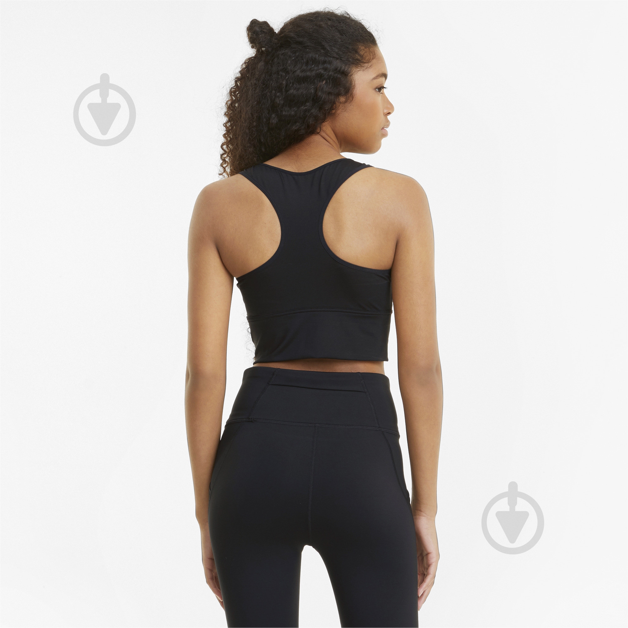 Майка Puma Mid Impact Long Line Bra 52030101 р.L черный - фото 4