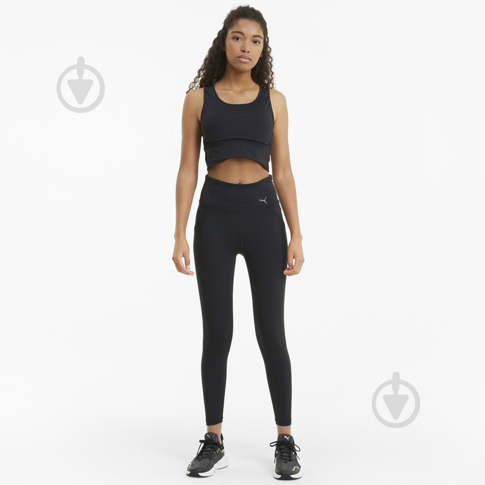 Майка Puma Mid Impact Long Line Bra 52030101 р.L черный - фото 5