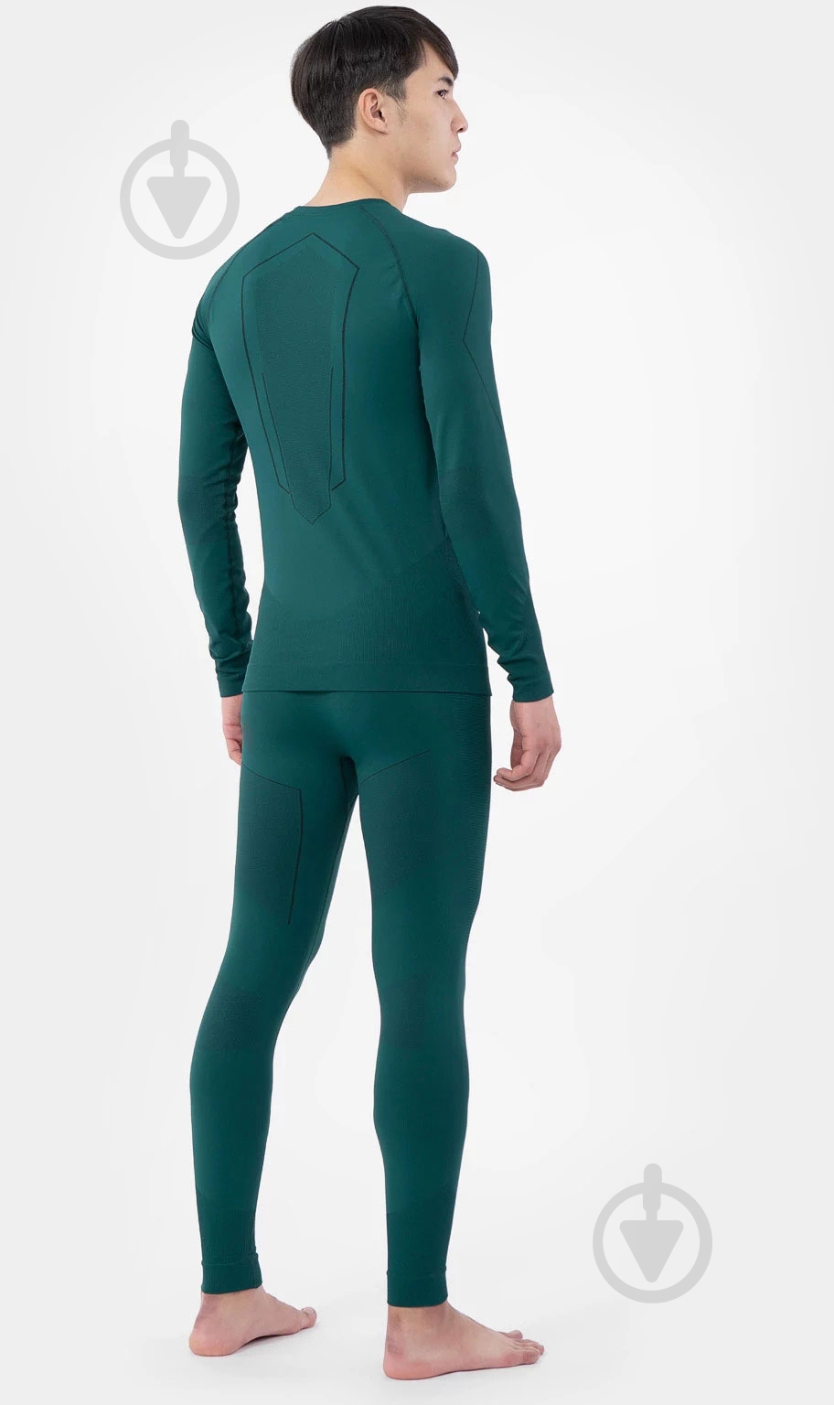 Термобрюки 4F SEAMLESS UNDERWEAR M072 4FAW22USEAM072-40S р.S/M зеленый - фото 3