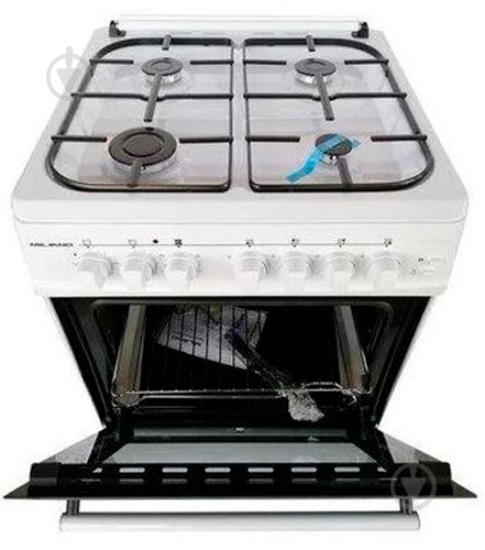 Плита комбинированная Milano ML60 EF50 white - фото 2