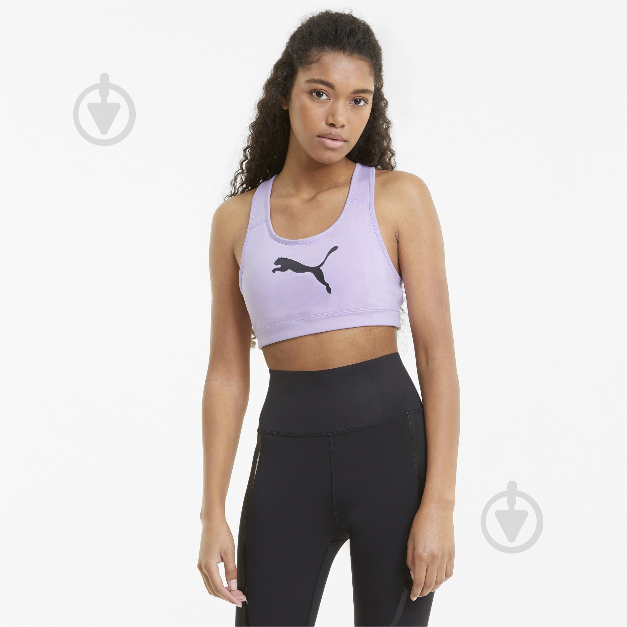 Бра Puma Mid Impact 4Keeps Bra 52030416 р.S фіолетовий - фото 1