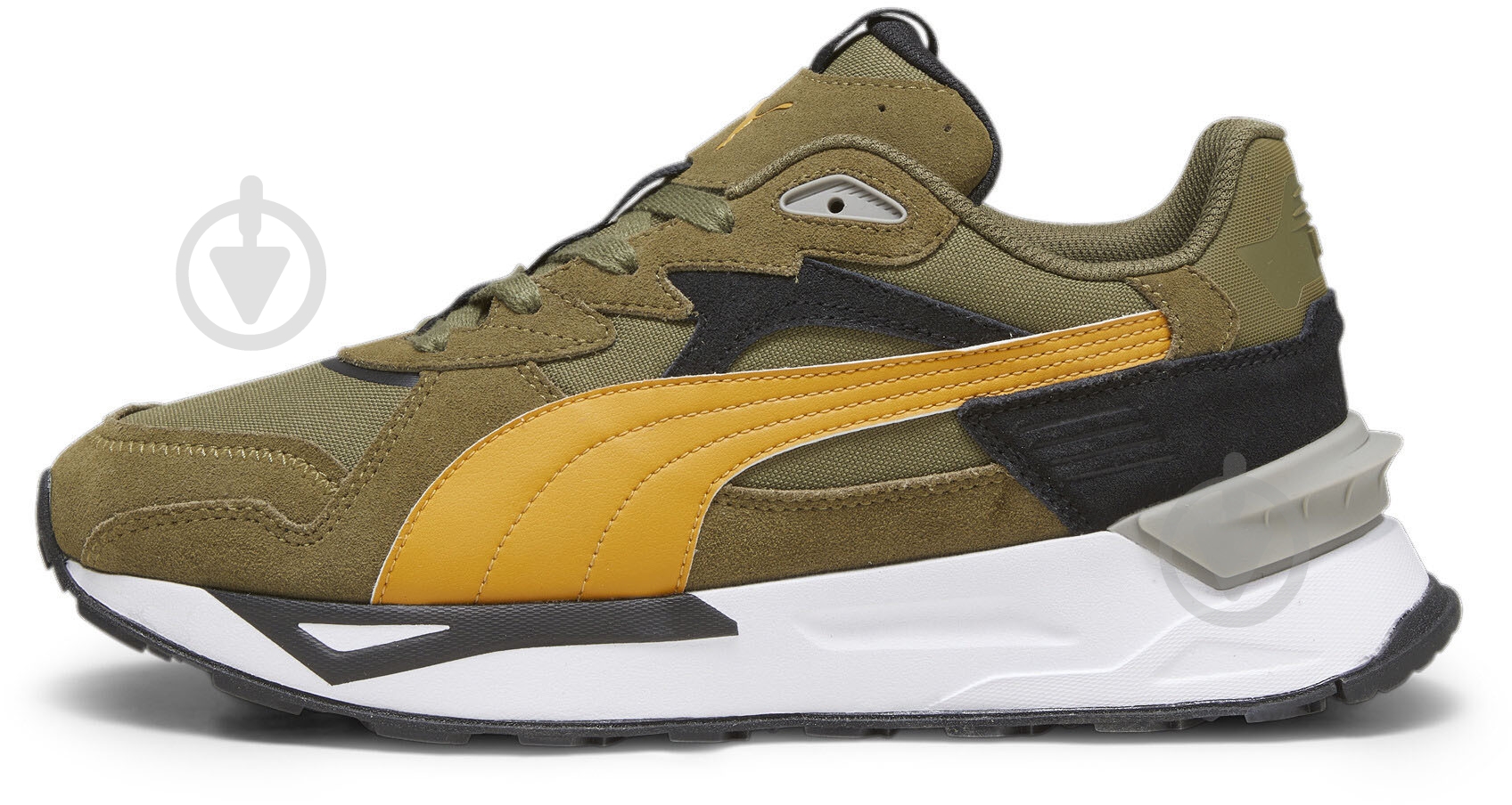 Кросівки чоловічі демісезонні Puma MIRAGE SPORT ASPHALT REMIX 39314802 р.41 зелені - фото 1