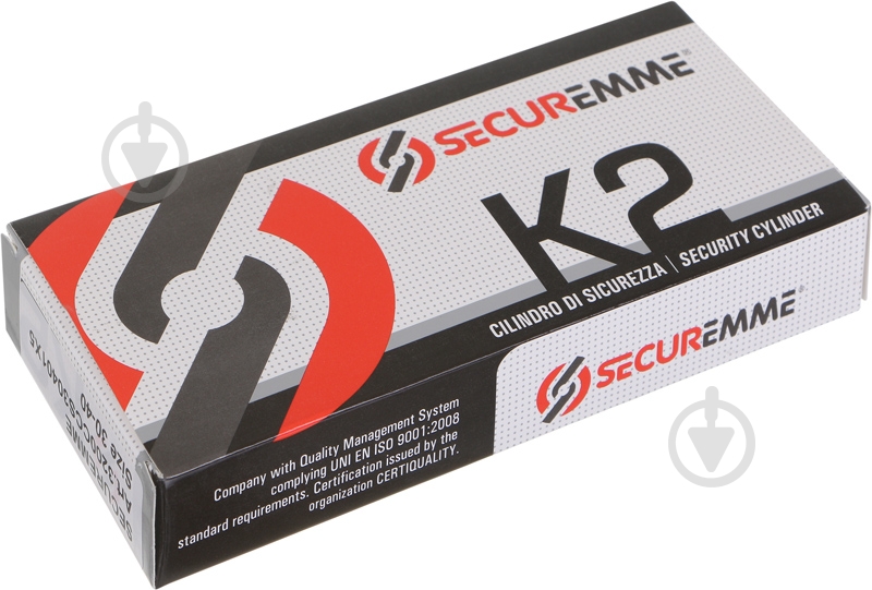 Цилиндр Securemme К2 3200CCS30401X5 30x40 ключ-ключ 72 мм матовый хром - фото 4 Цилиндр Securemme К2 3200CCS30401X5 30x40 ключ-ключ 72 мм матовый хром - фото 4