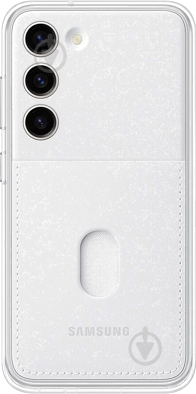 Чехол-бампер Samsung для Galaxy S23 Frame Case White (EF-MS911CWEGRU) - фото 1