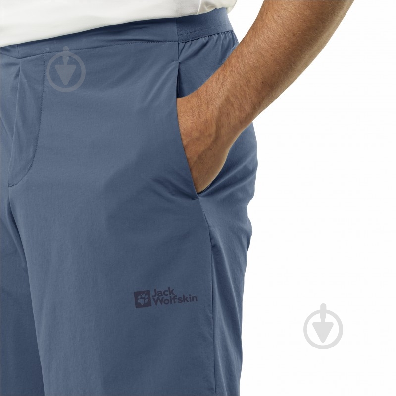 Шорты Jack Wolfskin PRELIGHT SHORTS M 1509041_1325 р. S голубой - фото 5 Шорты Jack Wolfskin PRELIGHT SHORTS M 1509041_1325 р. S голубой - фото 5