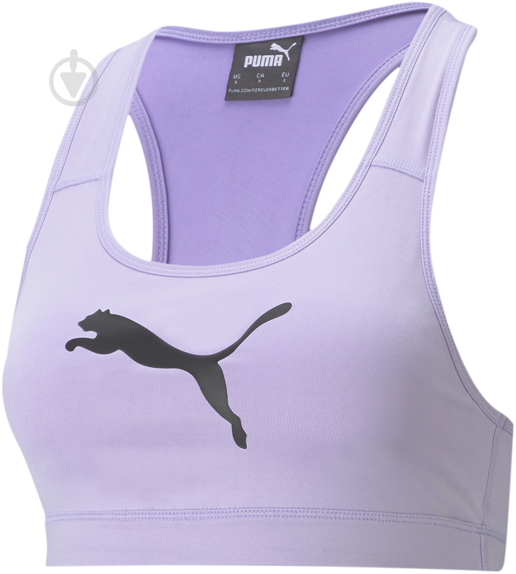 Бра Puma Mid Impact 4Keeps Bra 52030416 р.L фиолетовый - фото 2