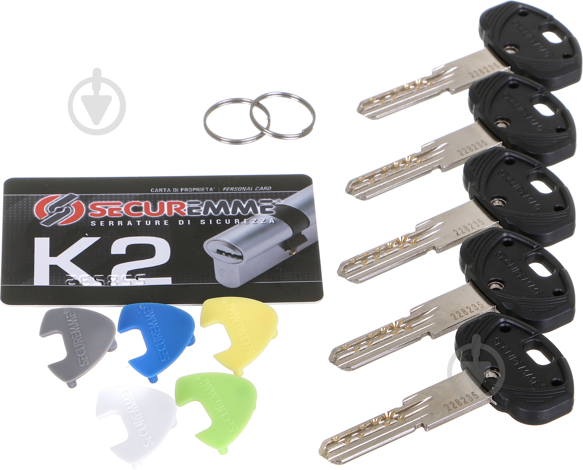 Цилиндр Securemme К2 3200CCS45451X5 45x45 ключ-ключ 92 мм матовый хром - фото 3 Цилиндр Securemme К2 3200CCS45451X5 45x45 ключ-ключ 92 мм матовый хром - фото 3