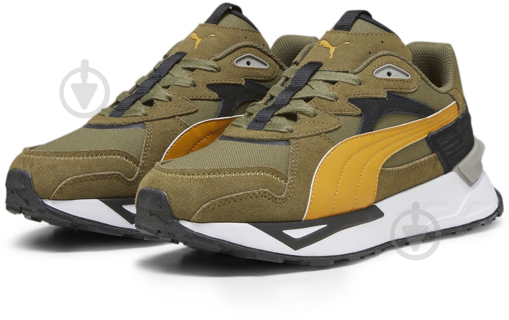 Кросівки чоловічі демісезонні Puma MIRAGE SPORT ASPHALT REMIX 39314802 р.43 зелені - фото 3