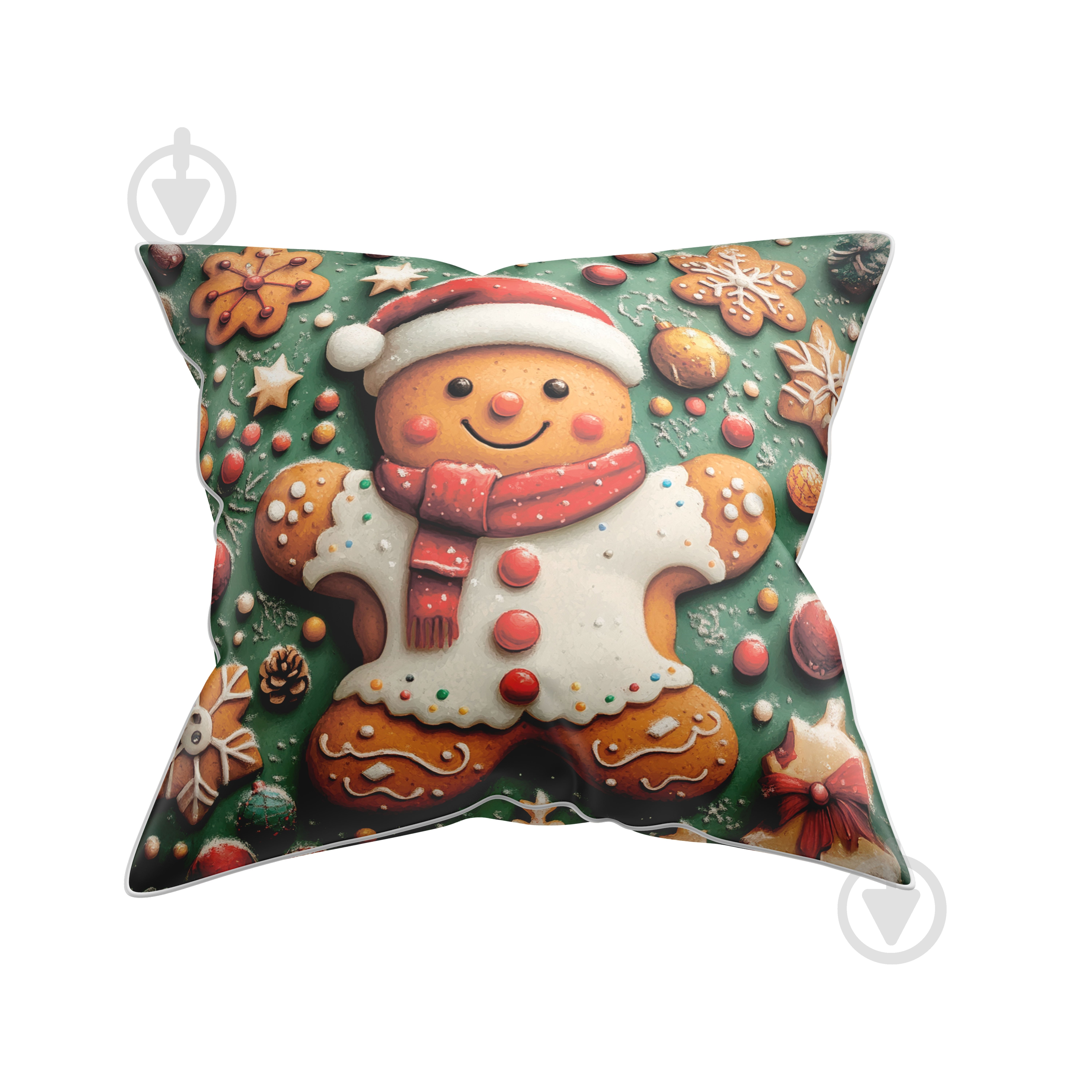 Подушка декоративна Ginger B 45x45 см La Nuit - фото 1 Подушка декоративна Ginger B 45x45 см La Nuit - фото 1