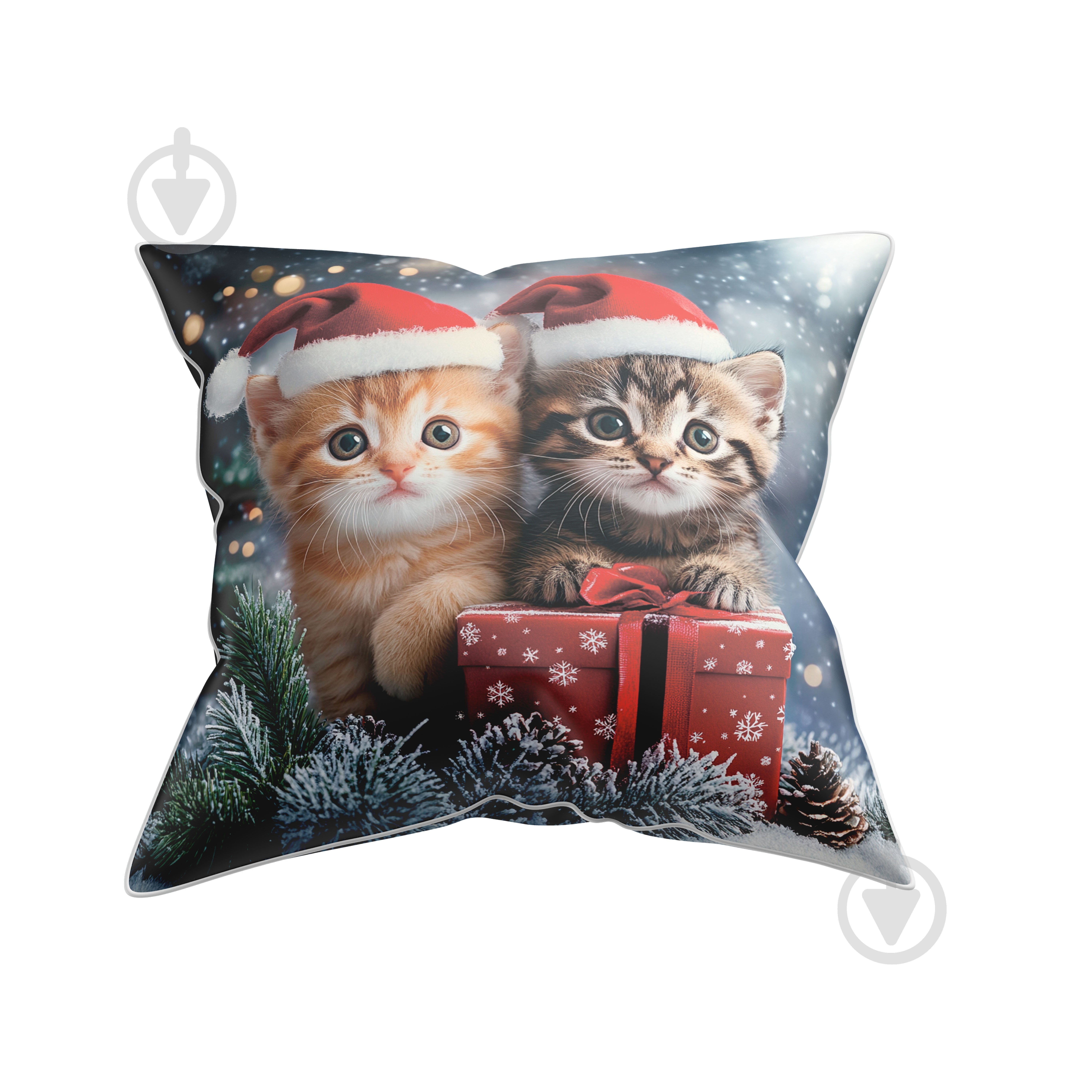 Подушка декоративная Happy Cats 45x45 см La Nuit - фото 1 Подушка декоративная Happy Cats 45x45 см La Nuit - фото 1