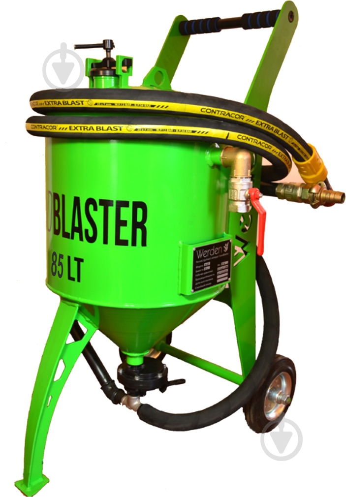 Пескоструйный аппарат SandBlaster, 85 LT - фото 1 Пескоструйный аппарат SandBlaster, 85 LT - фото 1