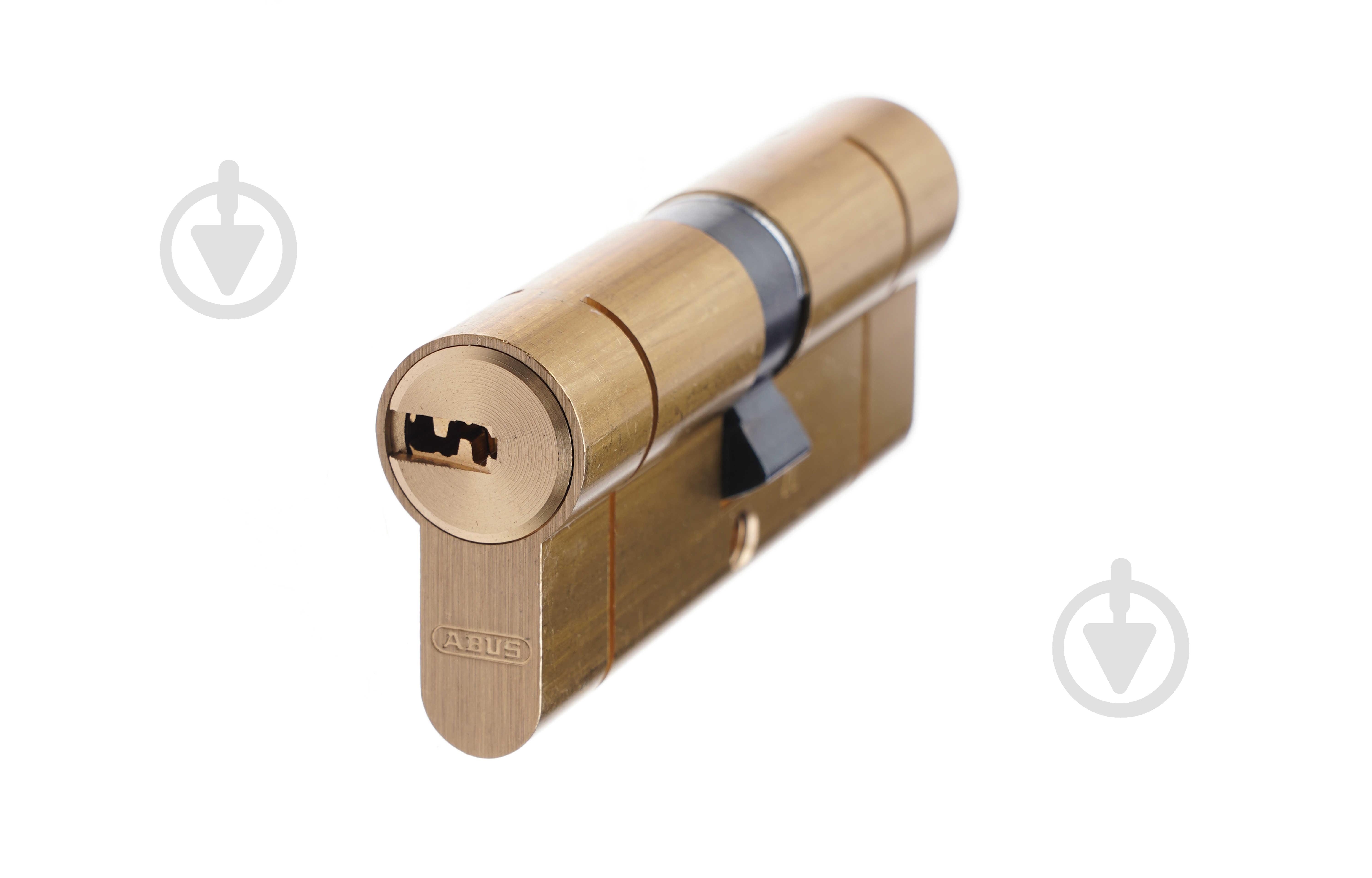 Цилиндр Abus D6PS 40x40 ключ-ключ 80 мм матовая латунь - фото 1 Цилиндр Abus D6PS 40x40 ключ-ключ 80 мм матовая латунь - фото 1