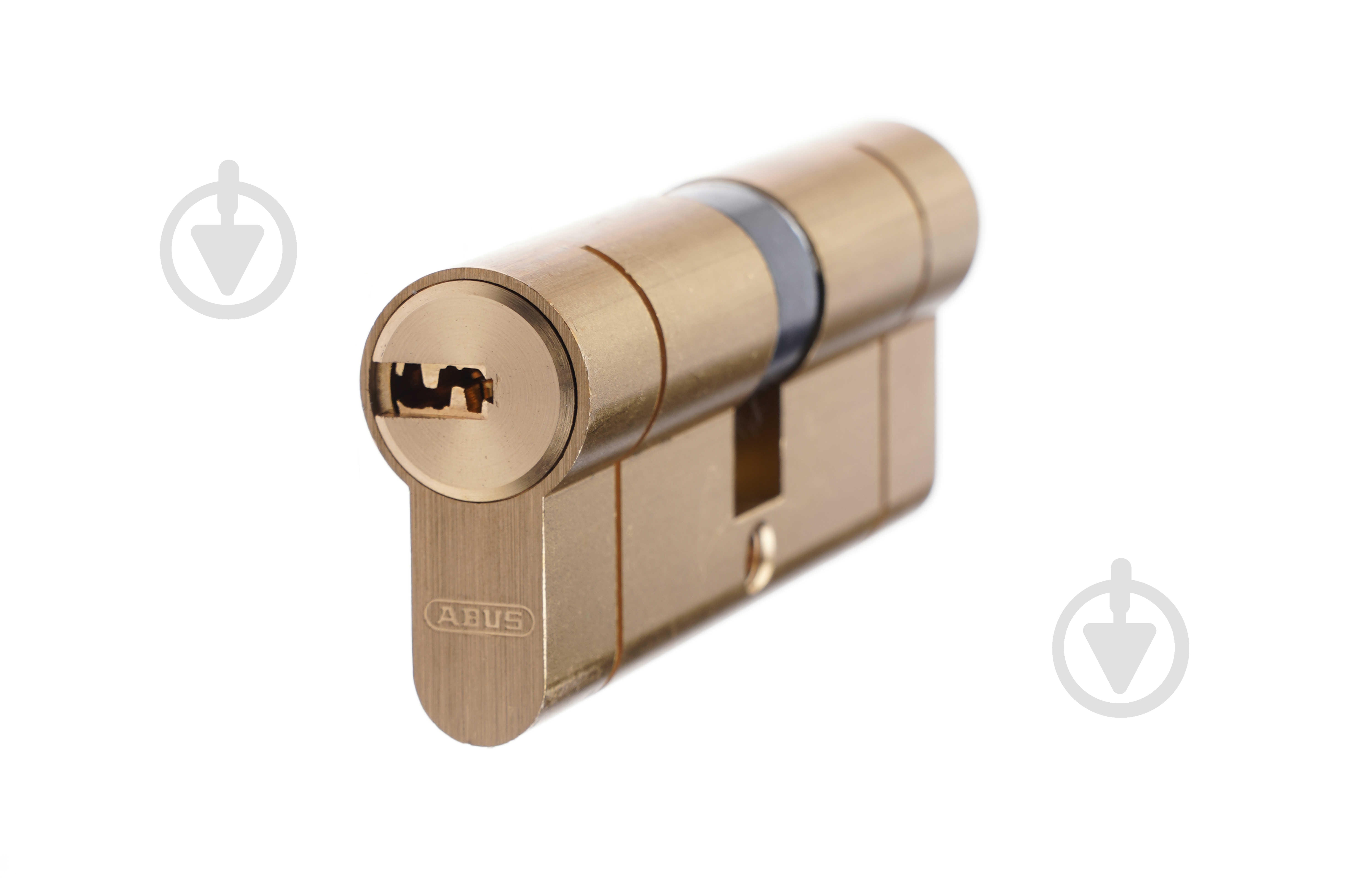 Цилиндр Abus D6PS 40x40 ключ-ключ 80 мм матовая латунь - фото 2 Цилиндр Abus D6PS 40x40 ключ-ключ 80 мм матовая латунь - фото 2