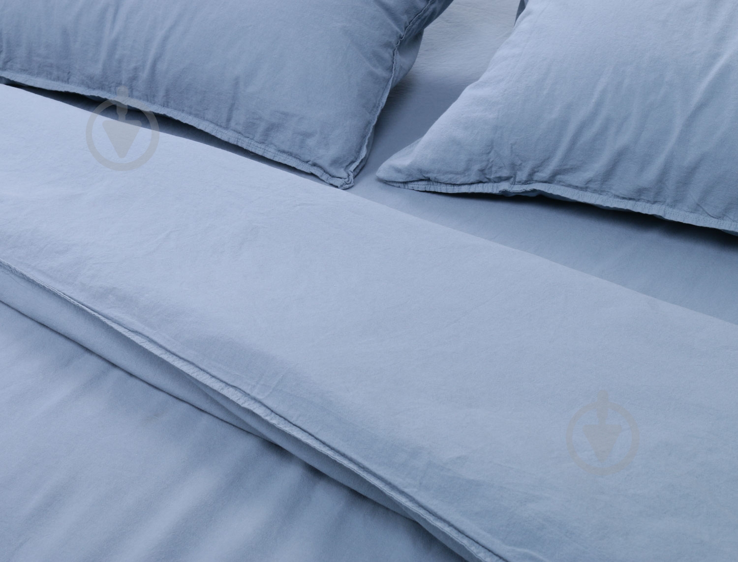 Комплект постільної білизни Natural 2 синій SoundSleep - фото 2 Комплект постільної білизни Natural 2 синій SoundSleep - фото 2