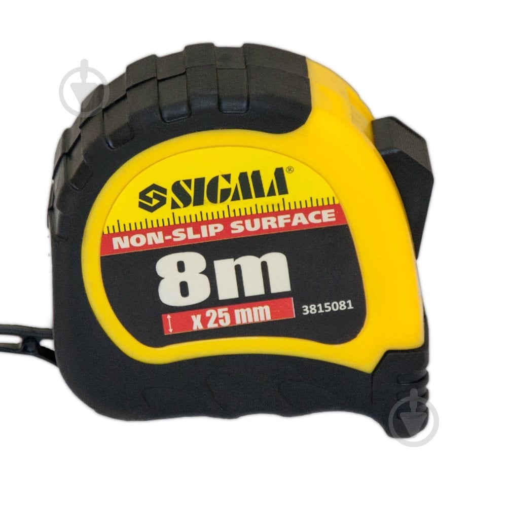 Рулетка Sigma Shiftlock 3815081 8  м x 25  мм - фото 2