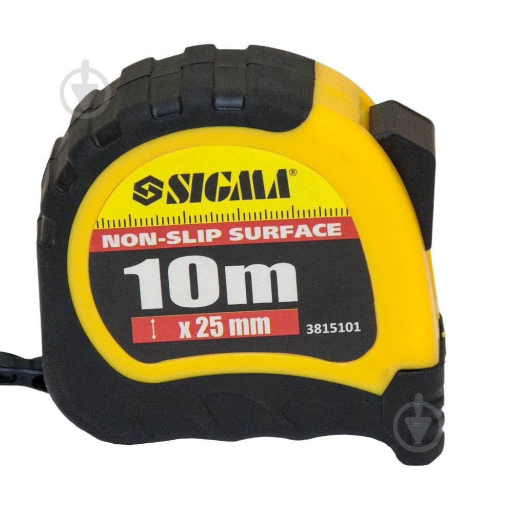 Рулетка Sigma Shiftlock 3815101 10 м x 25 мм - фото 2 Рулетка Sigma Shiftlock 3815101 10 м x 25 мм - фото 2
