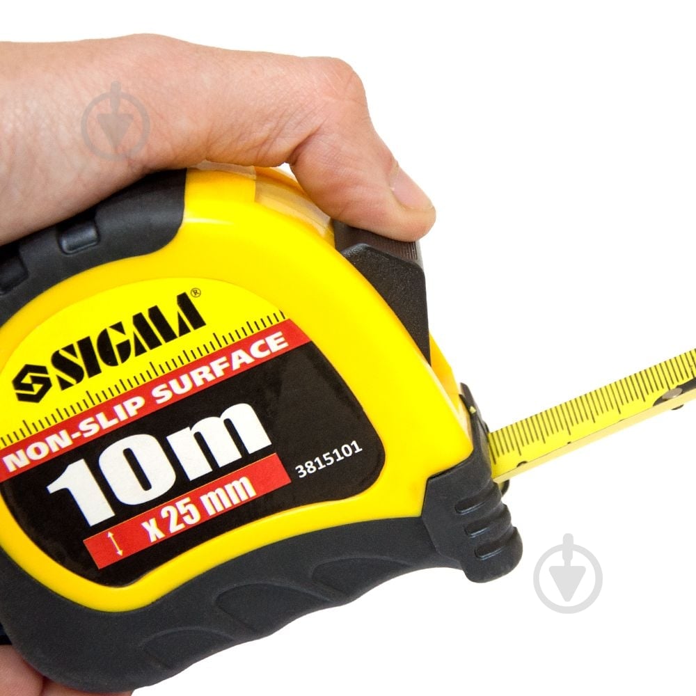 Рулетка Sigma Shiftlock 3815101 10 м x 25 мм - фото 5 Рулетка Sigma Shiftlock 3815101 10 м x 25 мм - фото 5