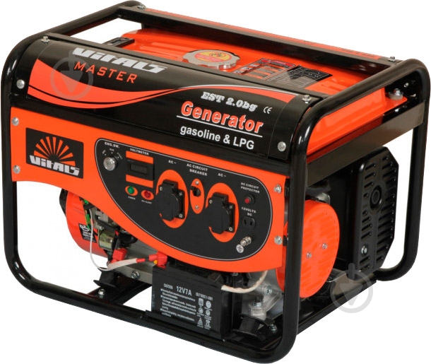 Генератор комбинированный Vitals Master EST 2.0bg 2 кВт / 2,2 кВт 230 В 17302 - фото 2