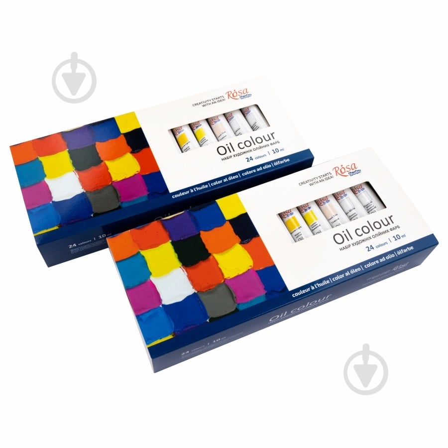 Набор масляных красок 24 x 10 мл Rosa Studio - фото 2 Набор масляных красок 24 x 10 мл Rosa Studio - фото 2