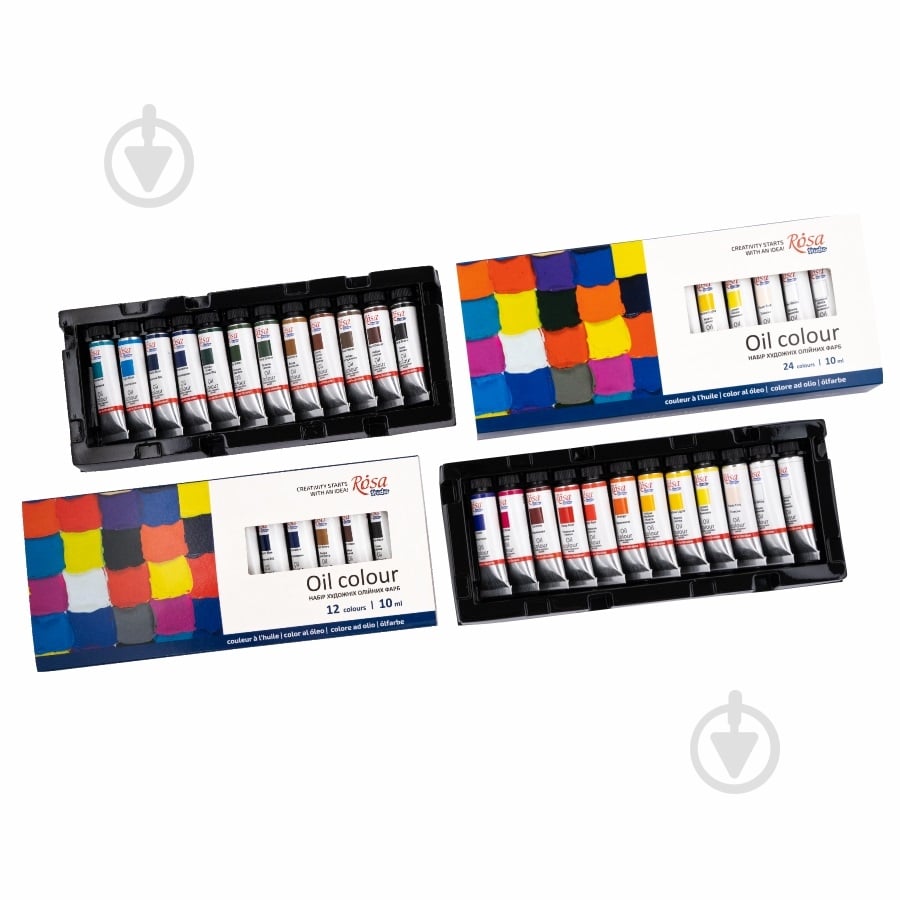 Набор масляных красок 24 x 10 мл Rosa Studio - фото 4 Набор масляных красок 24 x 10 мл Rosa Studio - фото 4