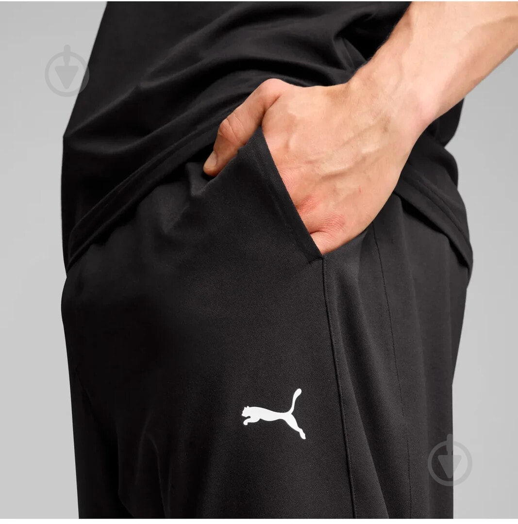 Брюки Puma PUMA FLEX PANELLED TAPERED JOGGER 52570501 р. L черный - фото 5