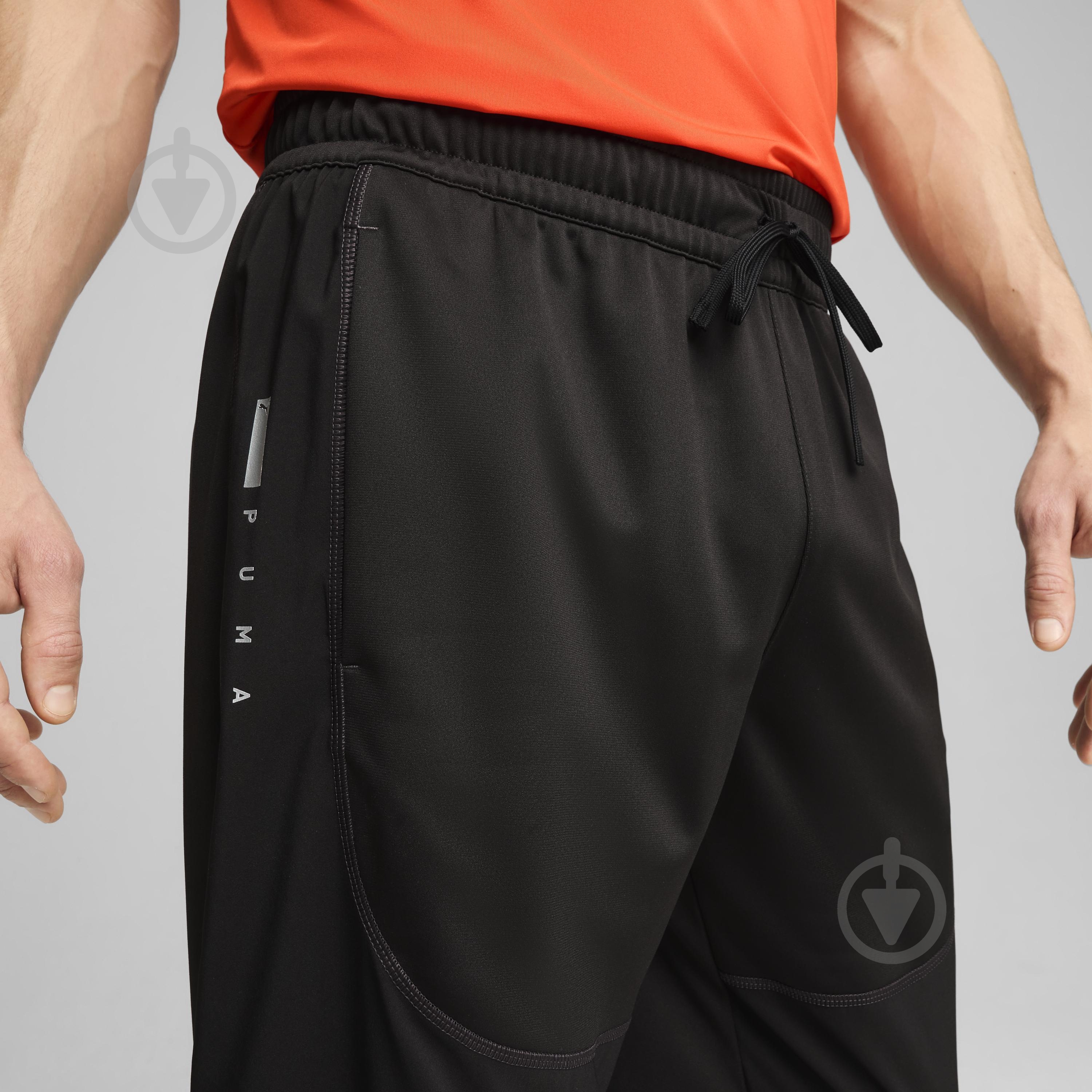 Брюки Puma PUMA FLEX PANELLED TAPERED JOGGER 52570501 р. L черный - фото 6