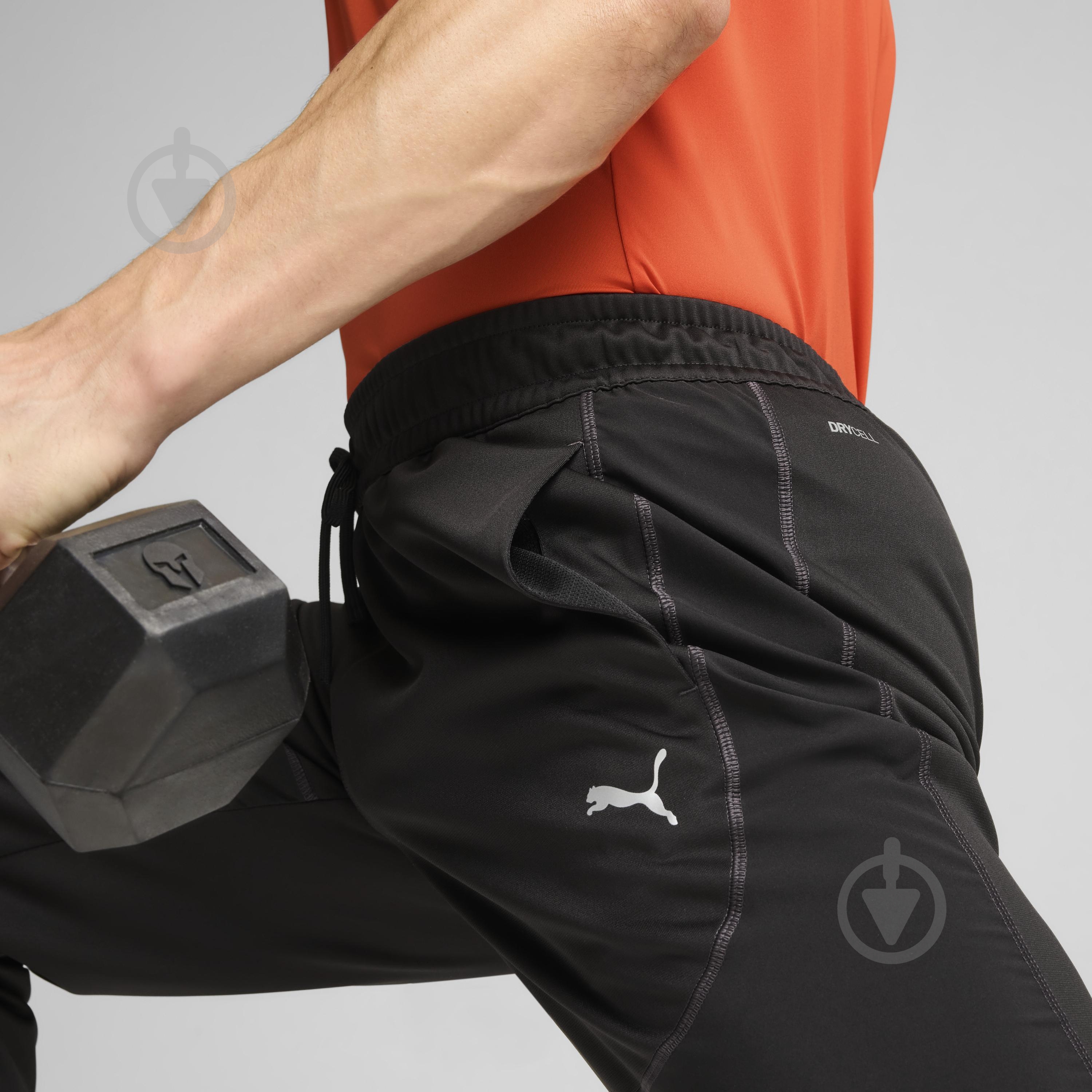 Брюки Puma PUMA FLEX PANELLED TAPERED JOGGER 52570501 р. L черный - фото 7