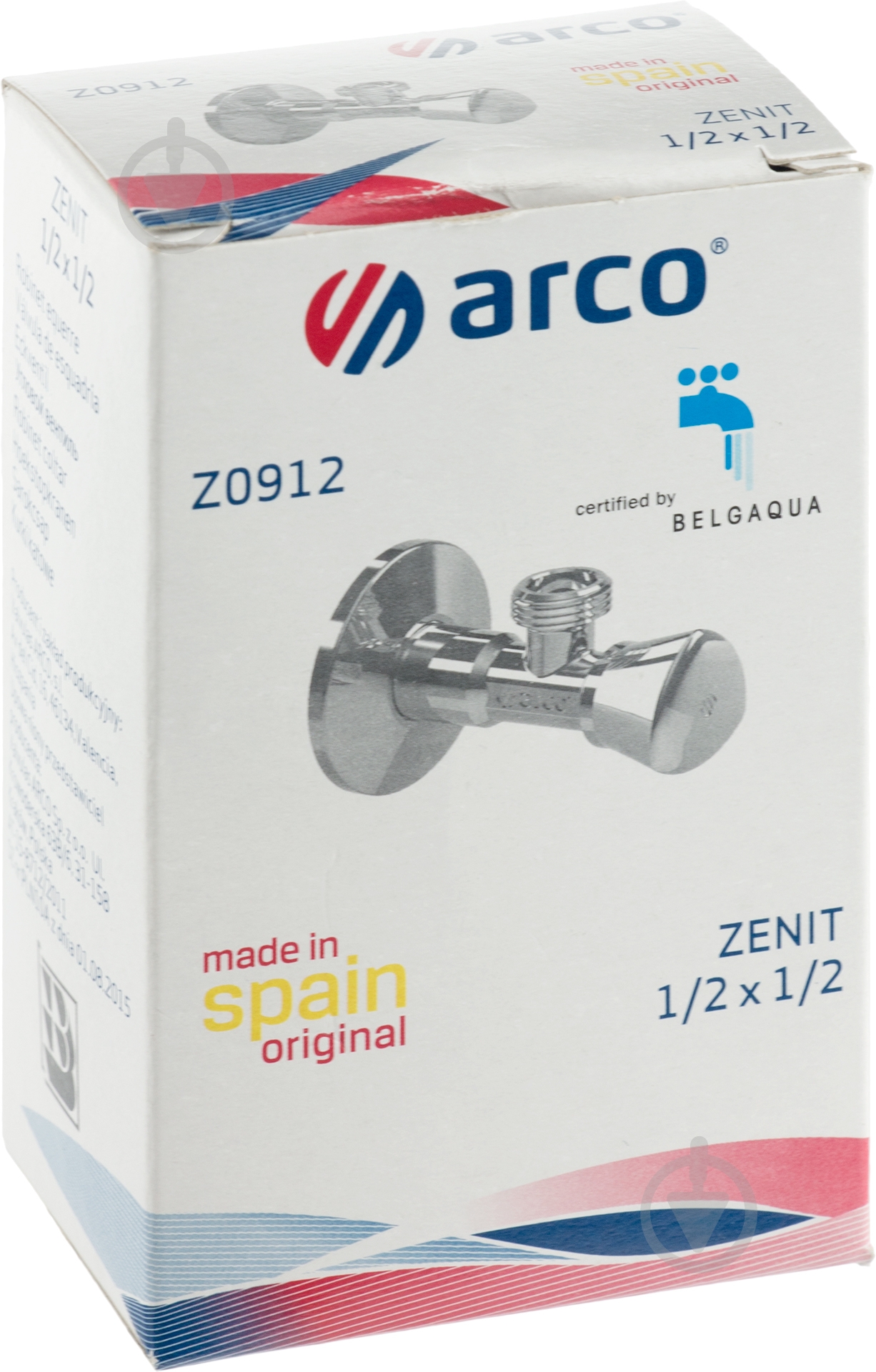 Кран Arco вентильный 1/2*1/2 Zenit - фото 5