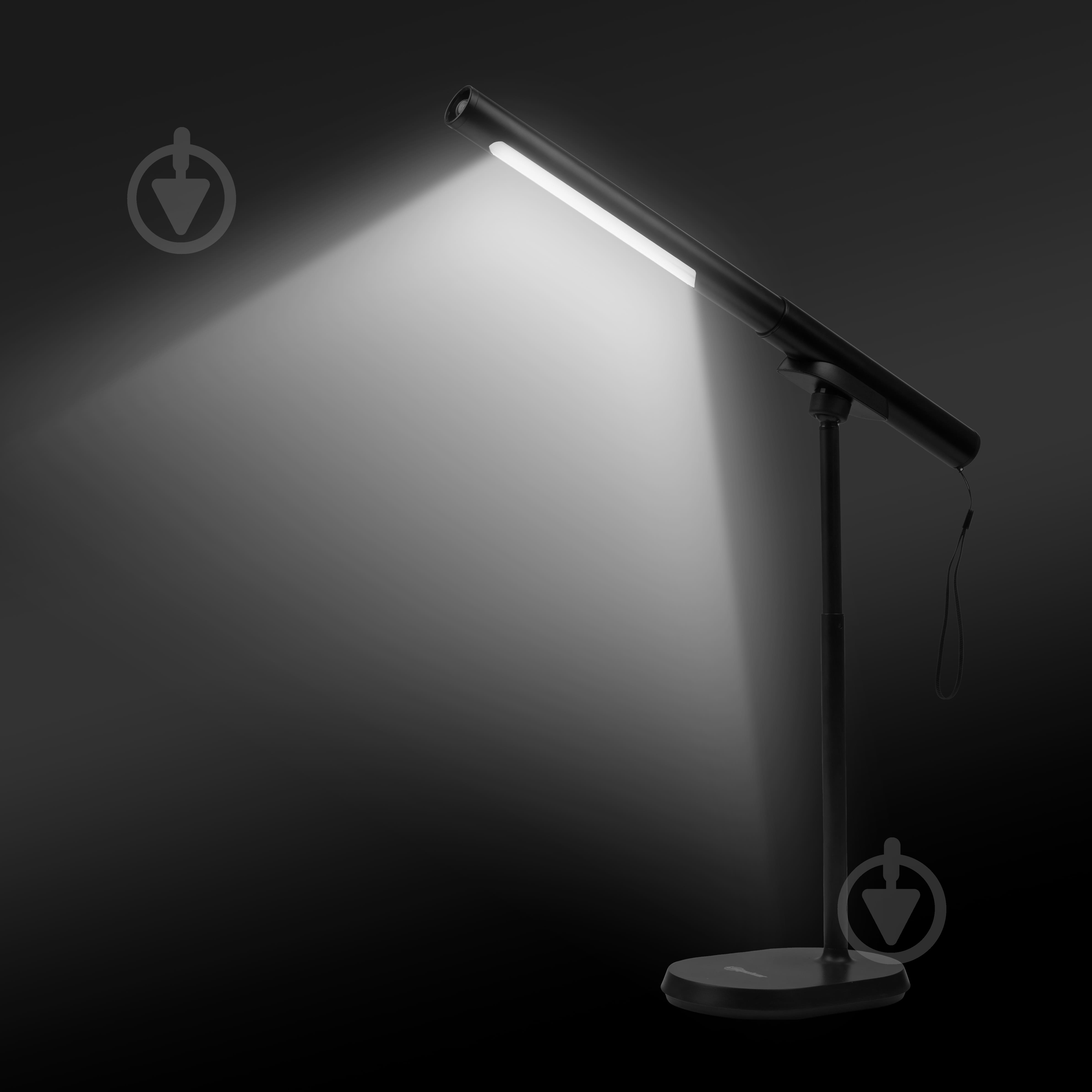 Настільна лампа акумуляторна LedPulsar 8 Вт чорний ALT-1021B - фото 5 Настільна лампа акумуляторна LedPulsar 8 Вт чорний ALT-1021B - фото 5