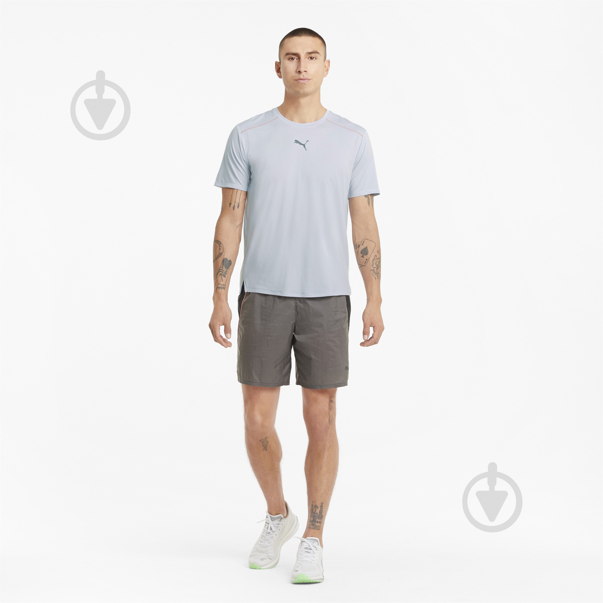 Футболка Puma RUN COOLadapt TEE 52039080 р.S белый - фото 5 Футболка Puma RUN COOLadapt TEE 52039080 р.S белый - фото 5