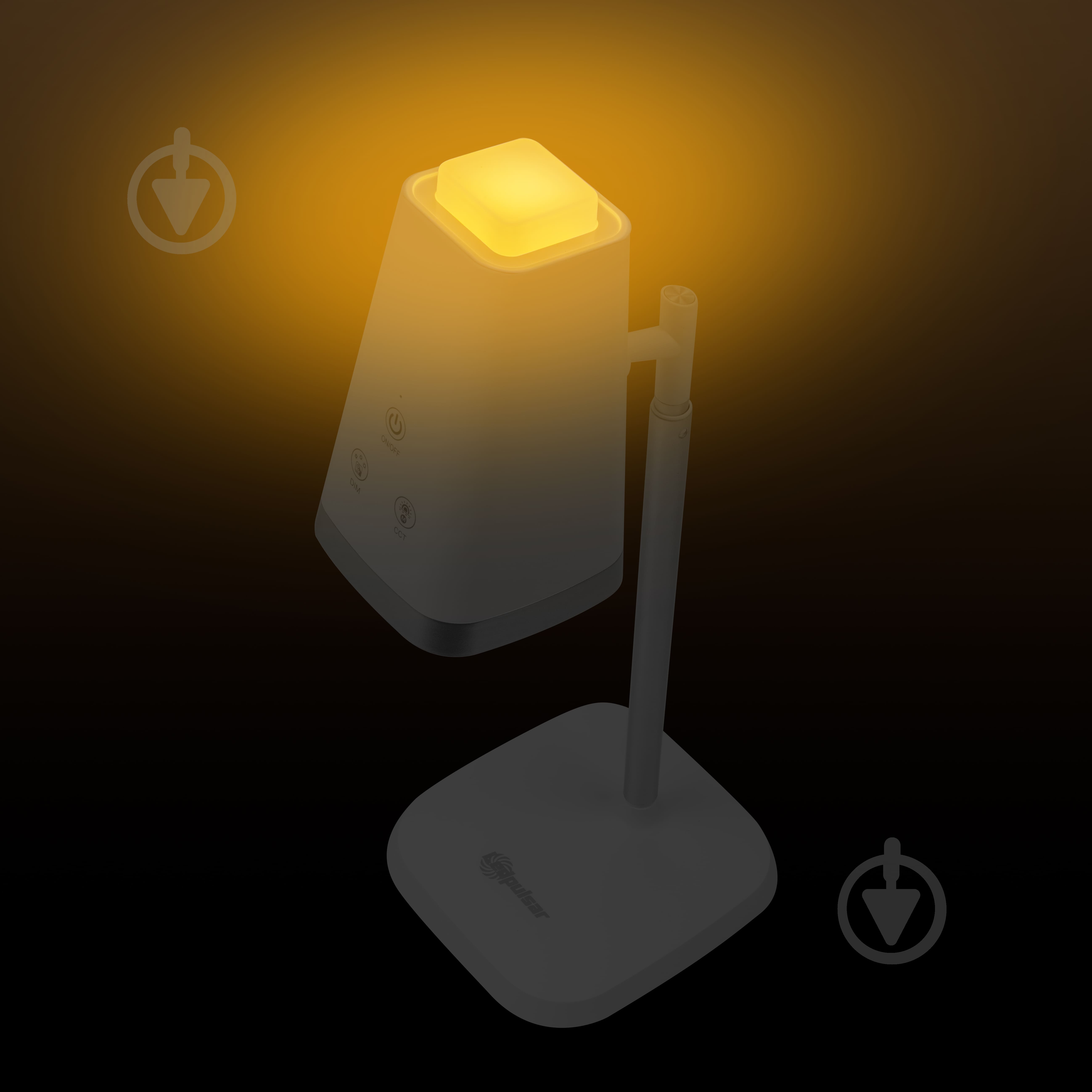 Настільна лампа акумуляторна LedPulsar 6 Вт білий ALT-1008W - фото 6 Настільна лампа акумуляторна LedPulsar 6 Вт білий ALT-1008W - фото 6