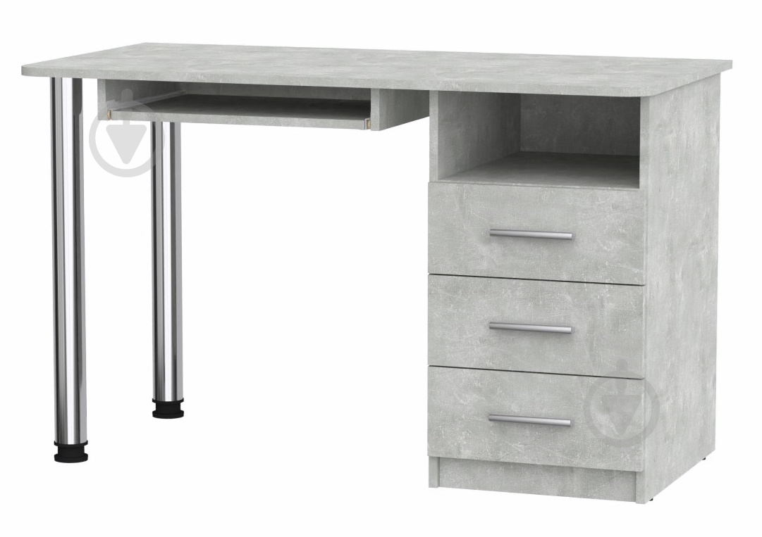 Стол компьютерный Компанит СКМ-9 ателье светлый - фото 1