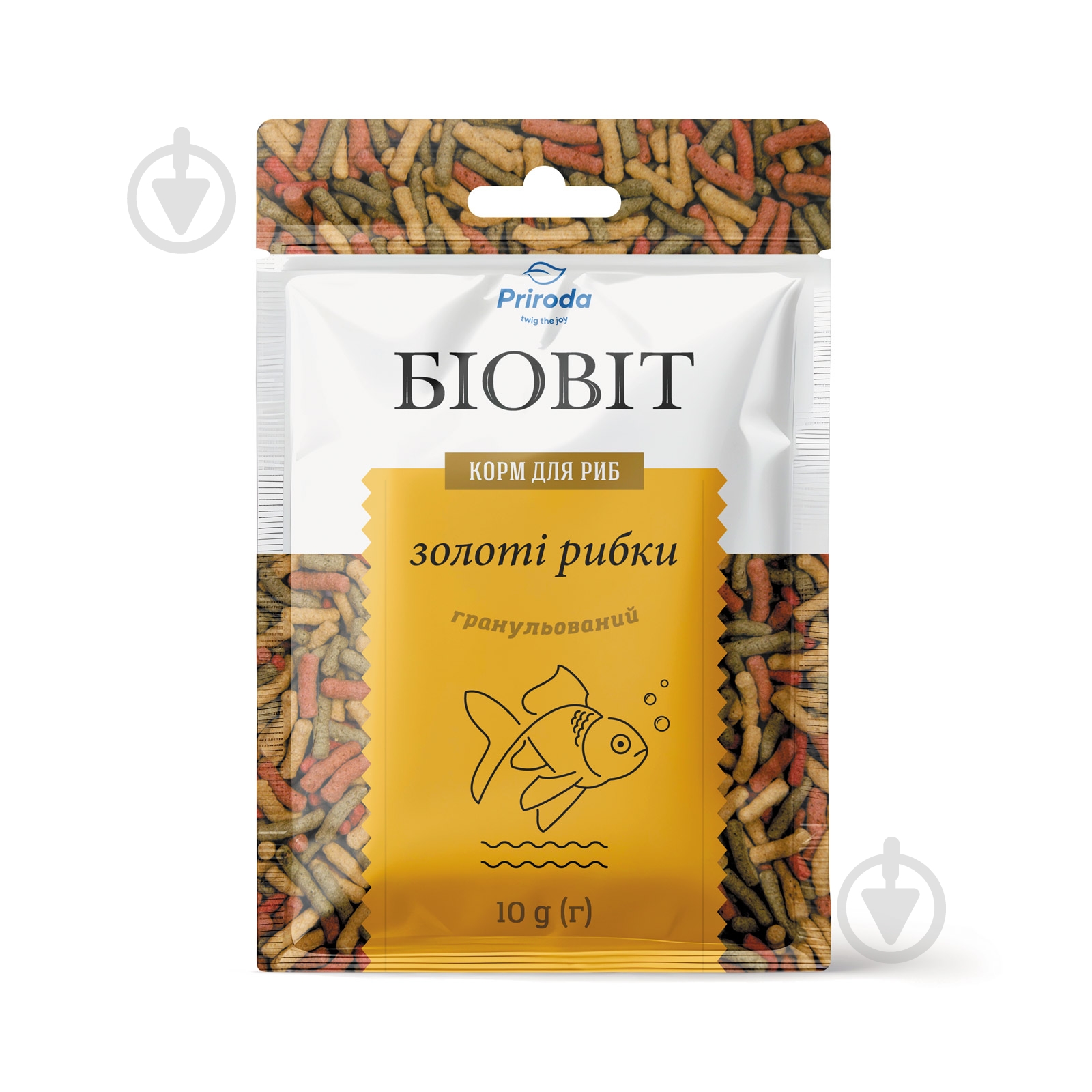Корм Природа для рыб Биовит Золотые рыбки 10г (рыба и рыбные продукты) - фото 1