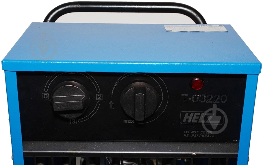 Тепловентилятор Helz Т-03220У3.1 3 кВт 220 В - фото 3 Тепловентилятор Helz Т-03220У3.1 3 кВт 220 В - фото 3