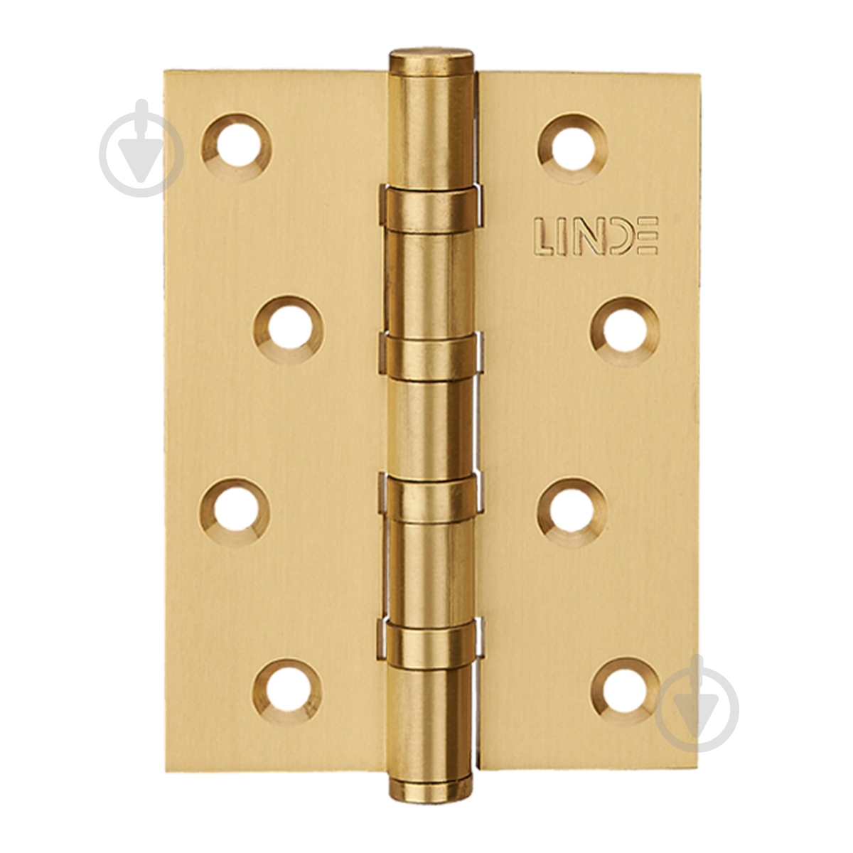 Петля Linde H-100 SB врезная 100x75x2,5 мм матовая латунь универсальная 1 шт. - фото 1 Петля Linde H-100 SB врезная 100x75x2,5 мм матовая латунь универсальная 1 шт. - фото 1