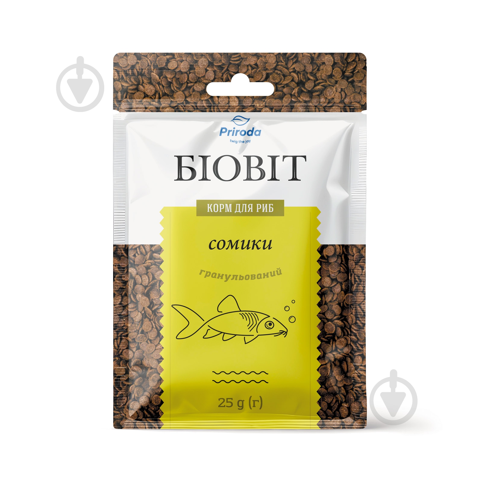 Корм Природа для рыб Биовит Сомики 10г (рыба и рыбные продукты) - фото 1