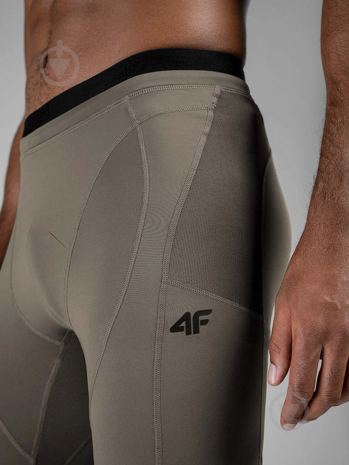 Лосини 4F TIGHTS FNK M074 RL9AW22TFTIM074-81S р.L коричневий - фото 4