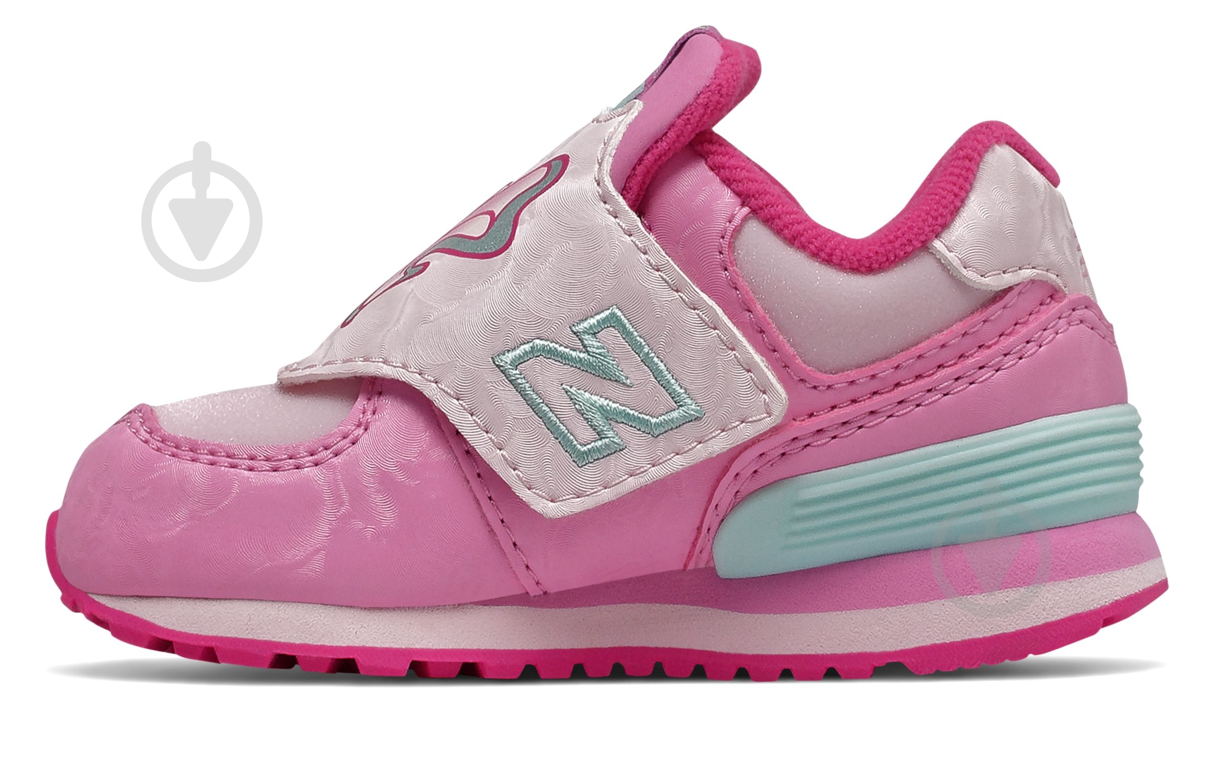 Кросівки для дівчаток демісезонні New Balance IV574MCD р.23,5 рожеві - фото 2