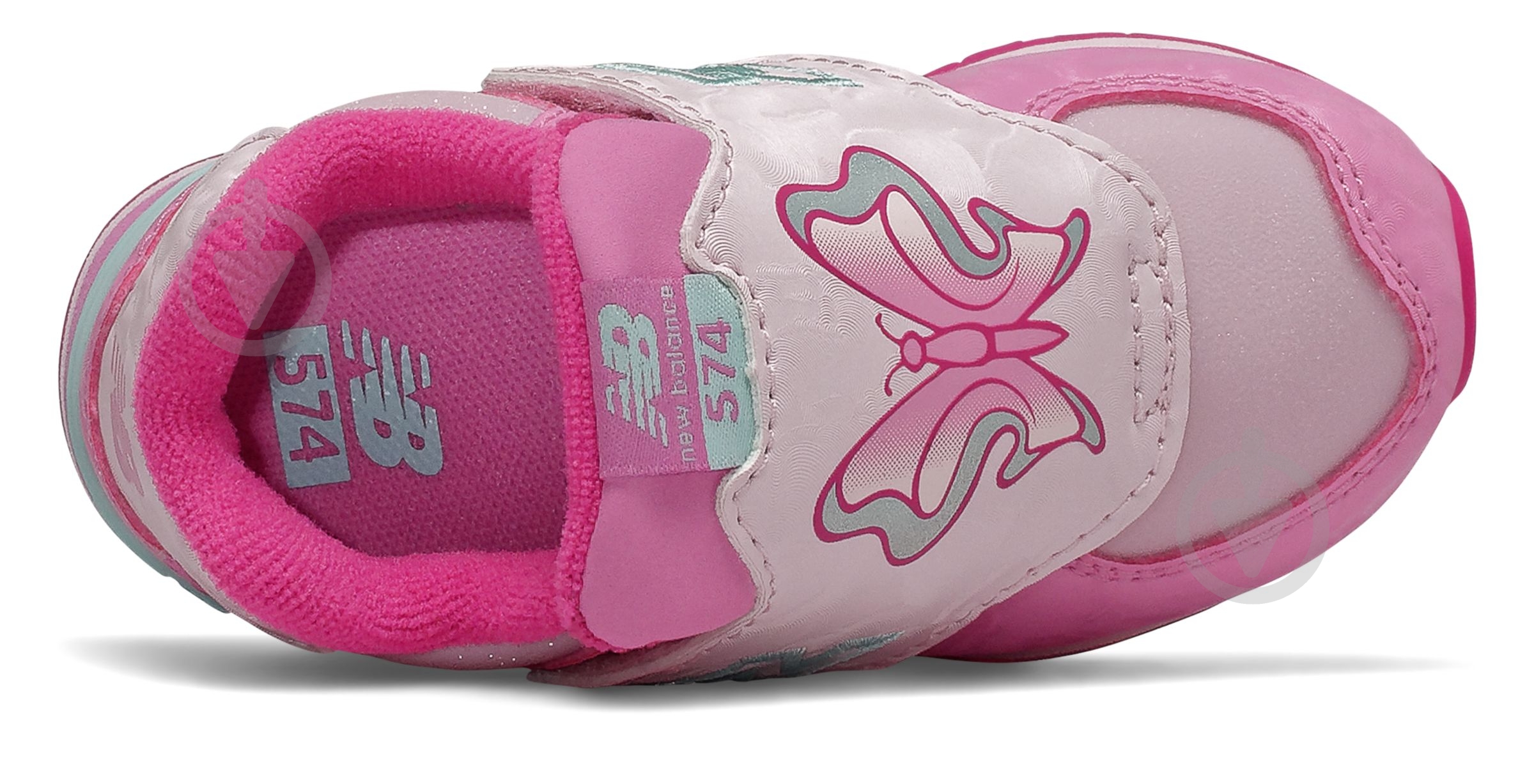 Кросівки для дівчаток демісезонні New Balance IV574MCD р.23,5 рожеві - фото 3