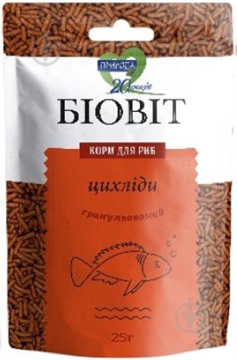 Корм Природа для рыб Биовит Цихлиды 25 г (рыба и рыбные продукты) - фото 1