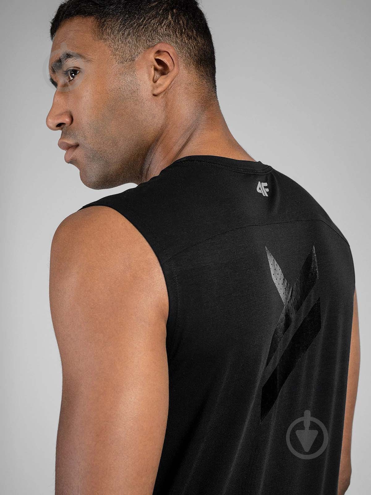 Майка 4F TSHIRT FNK M255 RL9AW22TFTSM255-20S р.L черный - фото 4