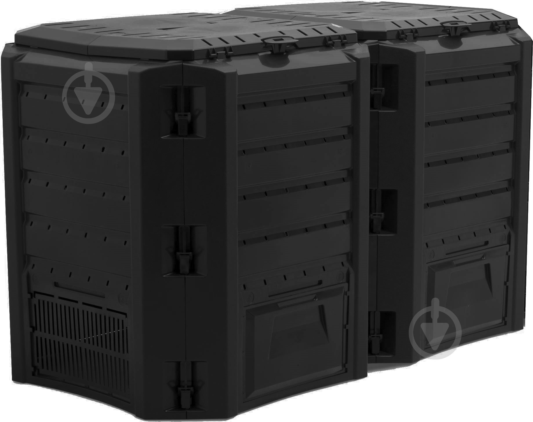 Компостер Prosperplast module compogreen 800 л черный - фото 1