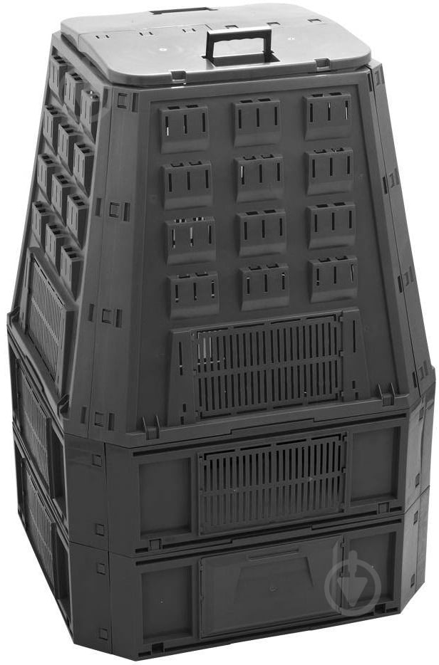 Компостер Prosperplast Evogreen 850 л черный - фото 1