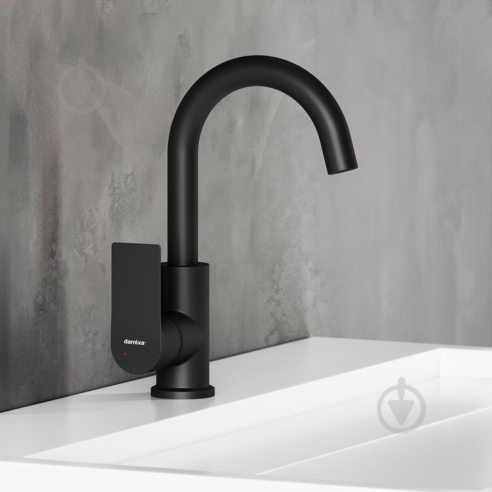 Смеситель для умывальника Damixa 470220300 Apollo, с поворотным изливом - фото 2 Смеситель для умывальника Damixa 470220300 Apollo, с поворотным изливом - фото 2