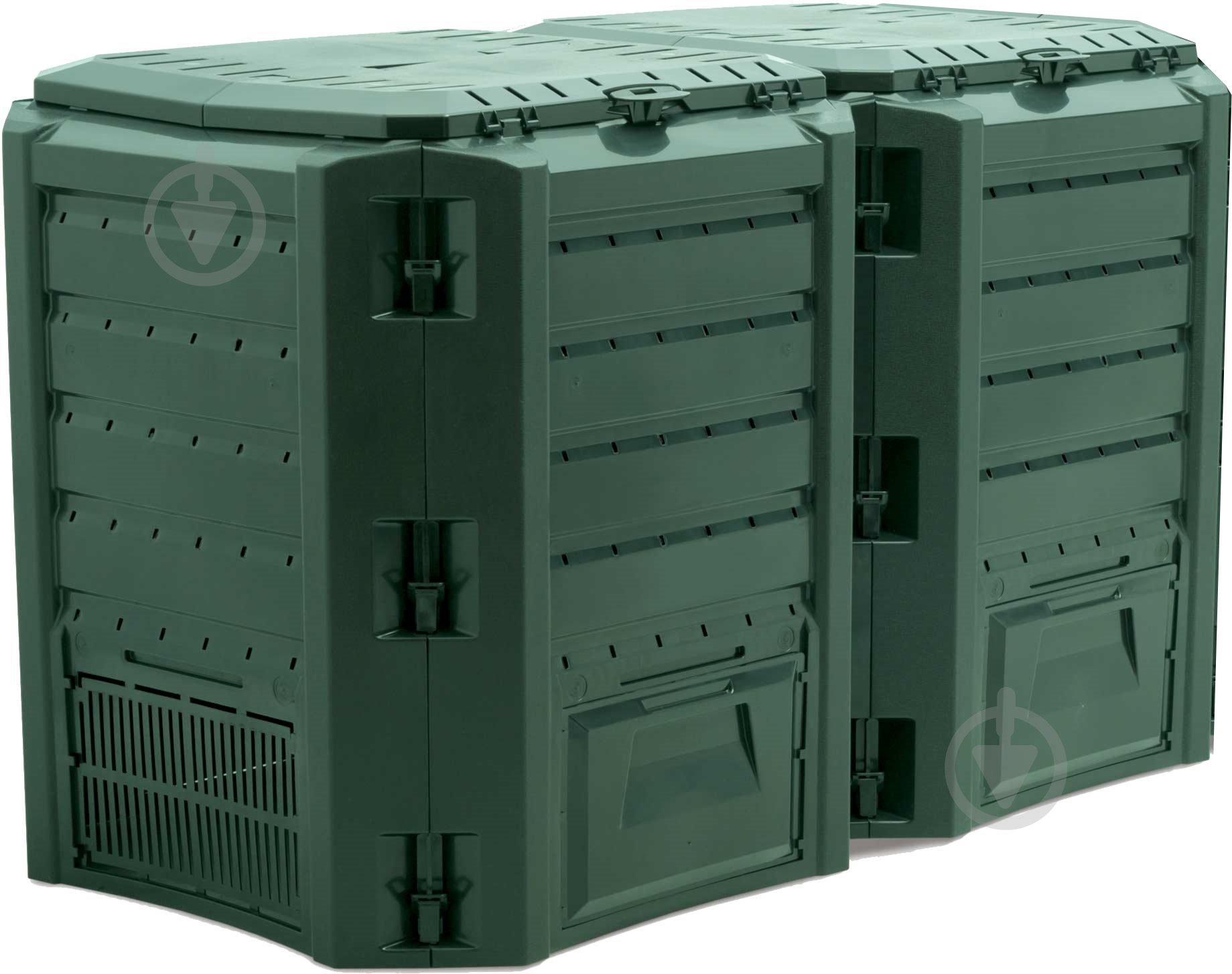 Компостер Prosperplast module compogreen 800 л зелений - фото 1 Компостер Prosperplast module compogreen 800 л зелений - фото 1