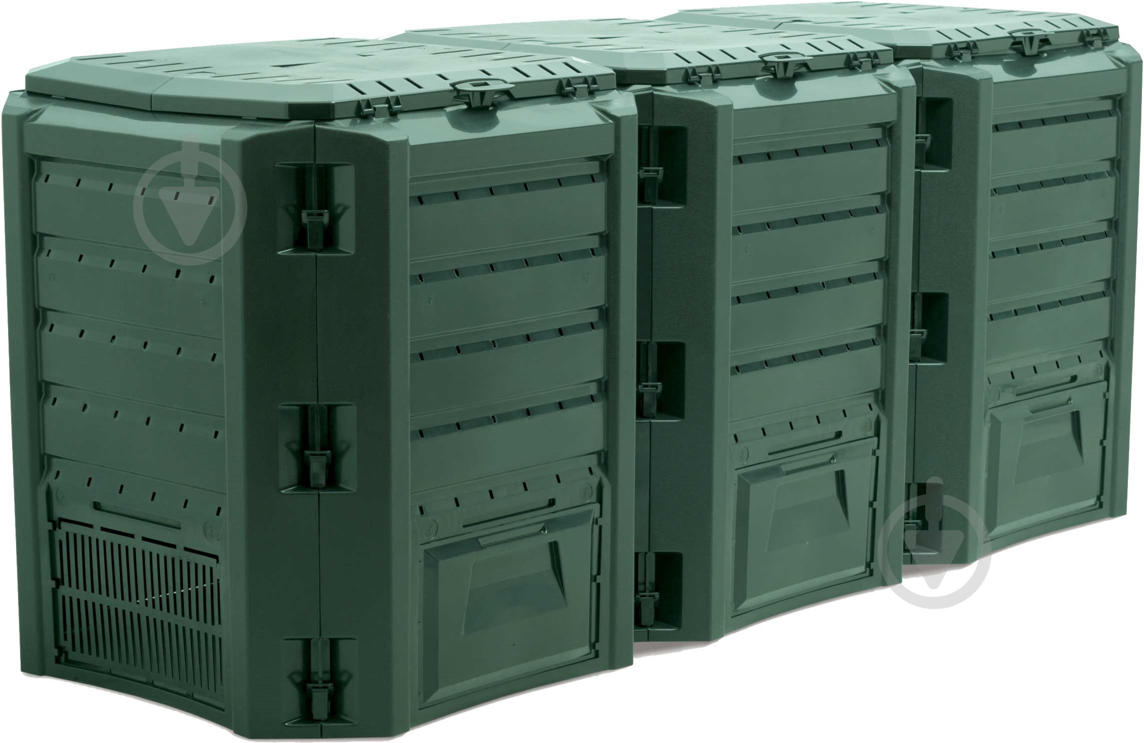 Компостер Prosperplast module compogreen 1200 л зеленый - фото 1