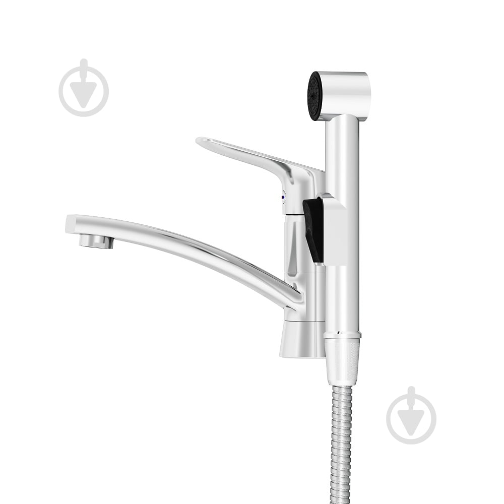 Смеситель для умывальника Damixa 770230000 Origin Bit, с гигиеническим душем - фото 3 Смеситель для умывальника Damixa 770230000 Origin Bit, с гигиеническим душем - фото 3