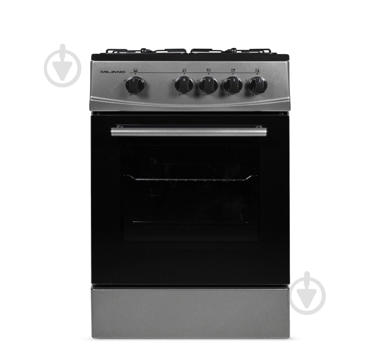Плита газова Milano ML55 G0 /01 сіра - фото 1 Плита газова Milano ML55 G0 /01 сіра - фото 1