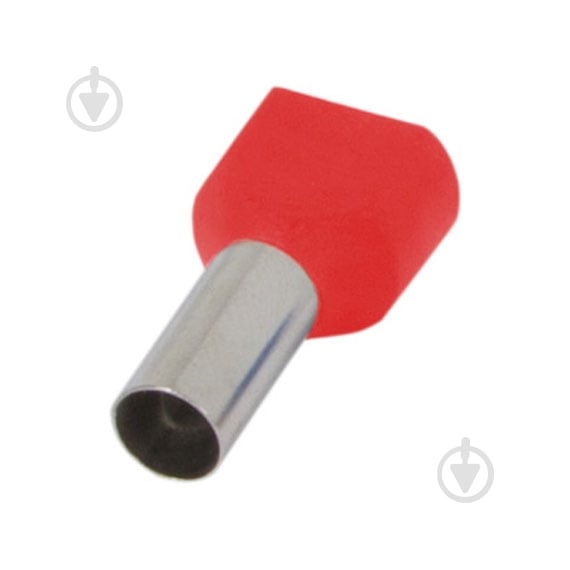 Наконечник втулковий ізольований E.NEXT e.terminal.stand.te.2.1.red (TE1010 red) 2x1 кв.мм 100 шт. червоний s4037004 - фото 1 Наконечник втулковий ізольований E.NEXT e.terminal.stand.te.2.1.red (TE1010 red) 2x1 кв.мм 100 шт. червоний s4037004 - фото 1