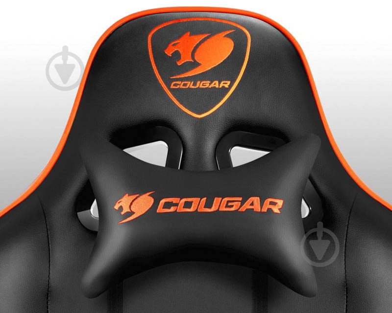 Кресло Cougar Armor черно-оранжевый - фото 10